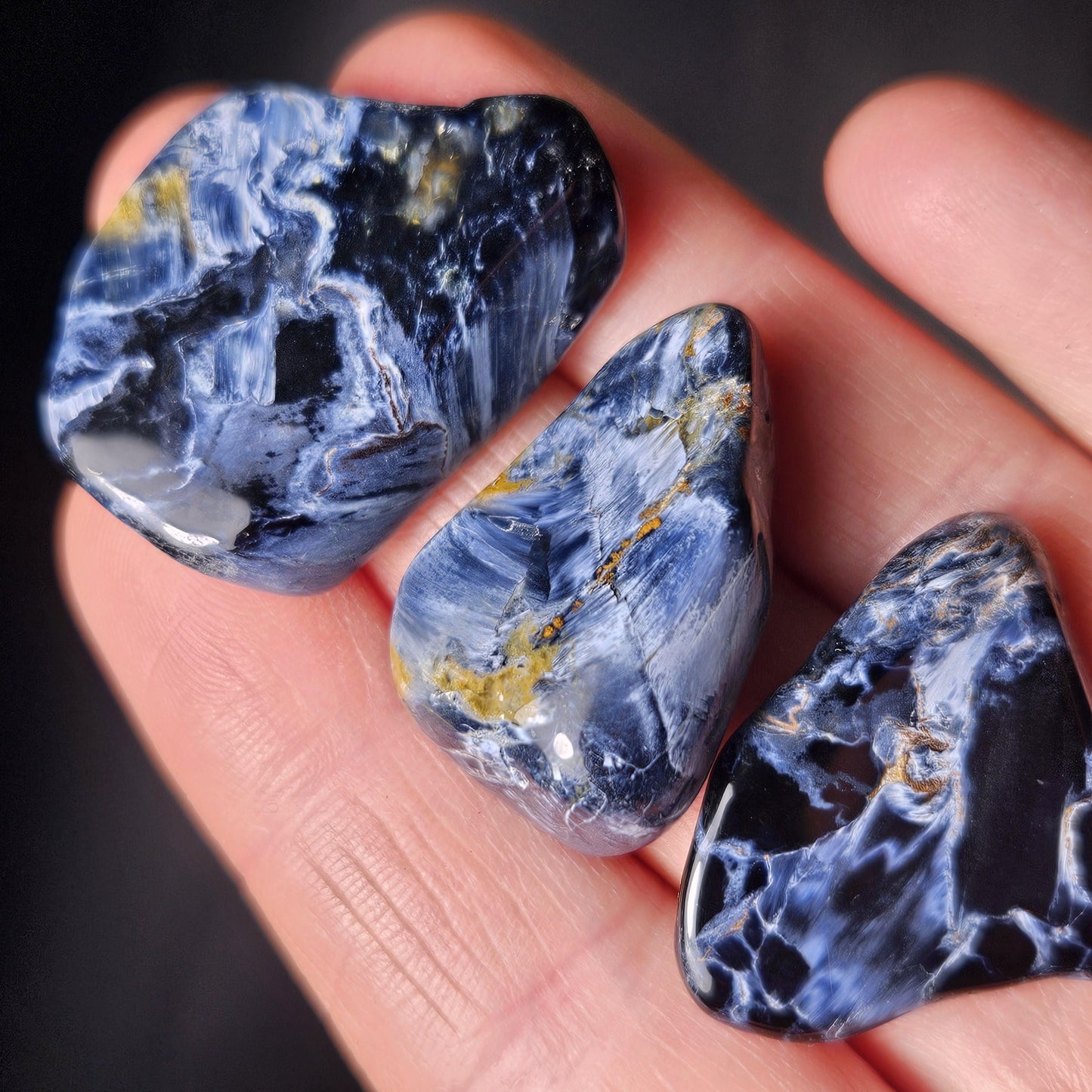 Blue Pietersite Crystal Specimen, Choose Your Size