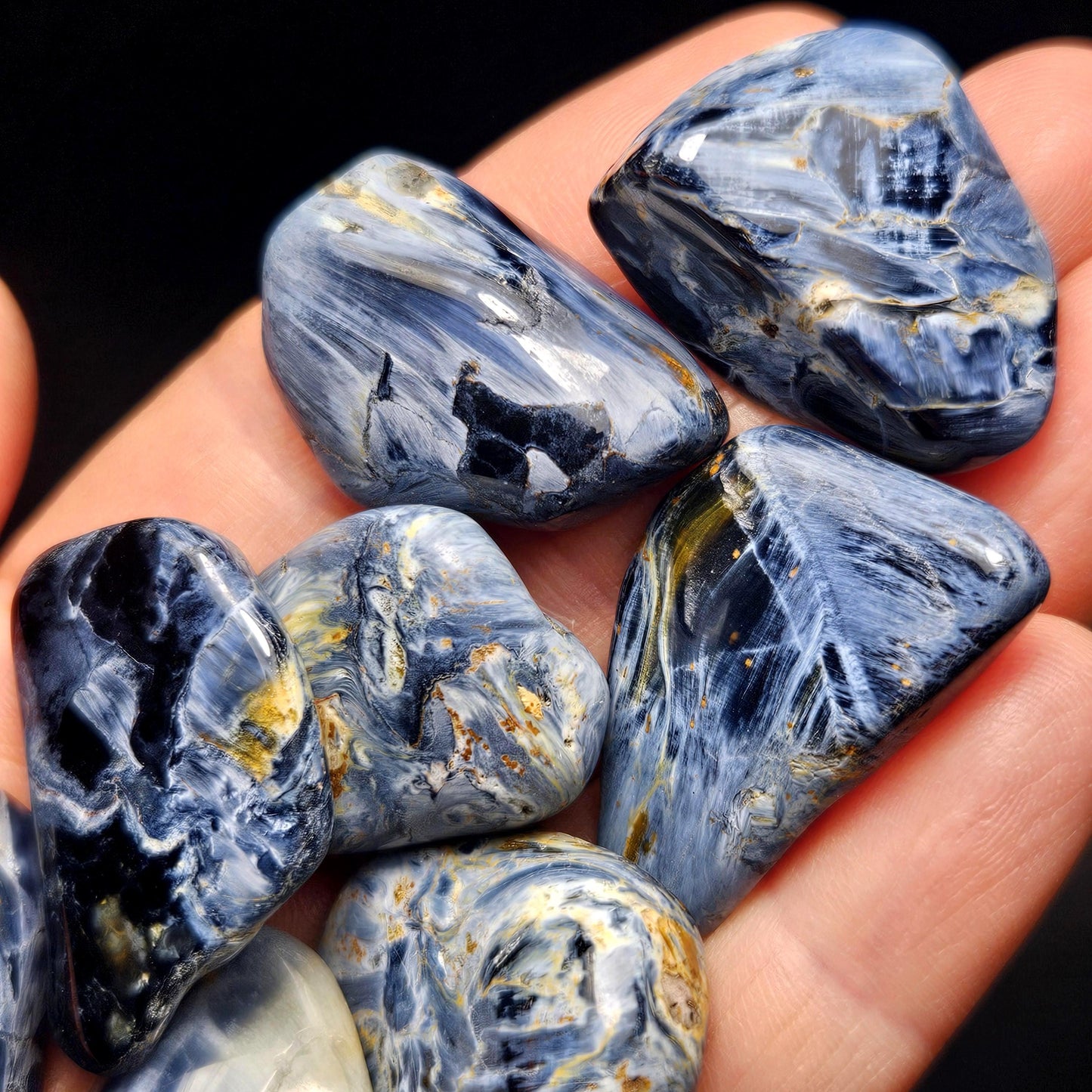 Blue Pietersite Crystal Specimen, Choose Your Size