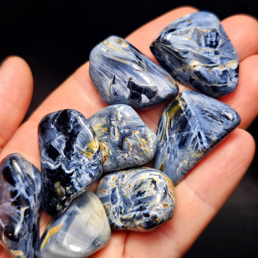 Blue Pietersite Crystal Specimen, Choose Your Size