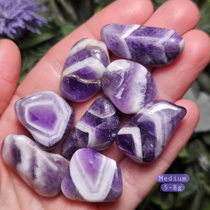 Chevron Amethyst Crystal, Namibian Polished Amethyst, Choose Your Size