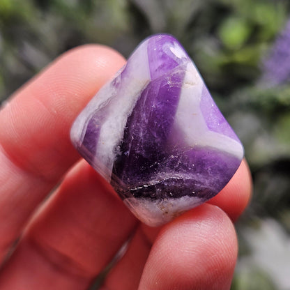 Chevron Amethyst Crystal, Namibian Polished Amethyst, Choose Your Size
