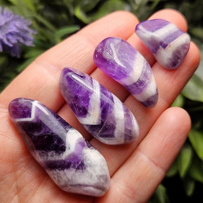 Chevron Amethyst Crystal, Namibian Polished Amethyst, Choose Your Size
