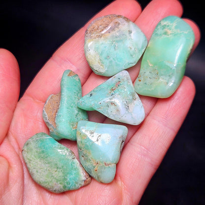Chrysoprase Tumbled Stone