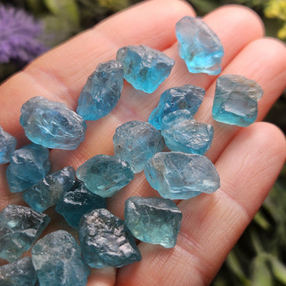 Blue Apatite Crystal, Raw Apatite Stone Specimen