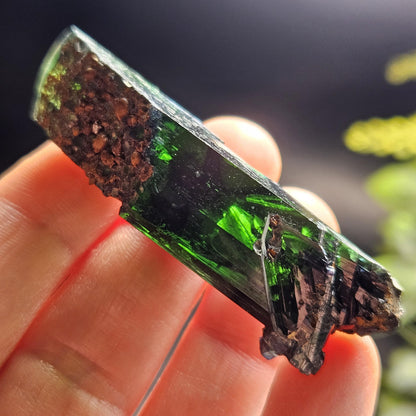 Vivianite Crystal Specimen 19.11g, Terminated Vivianite Crystal, Raw Blue