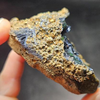 Vivianite Crystal Cluster 130.08g, Vivianite Specimen, Raw Blue