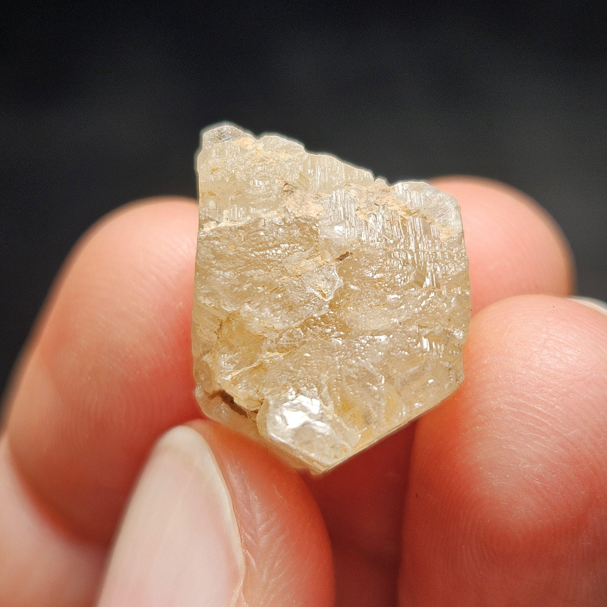 Etched Phenacite Crystal (25.24 carats), Phenakite Crystal Nigeria