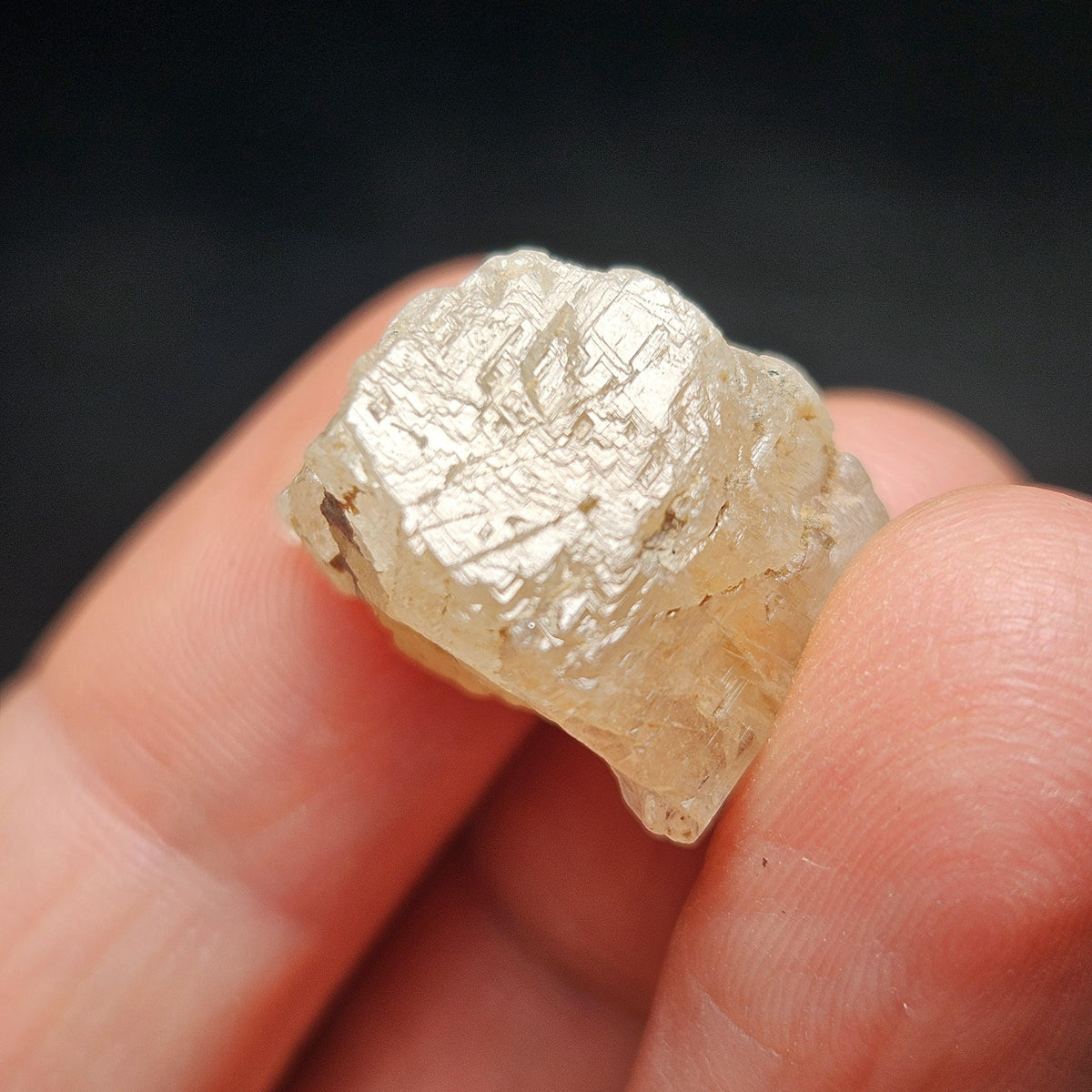 Etched Phenacite Crystal (25.24 carats), Phenakite Crystal Nigeria