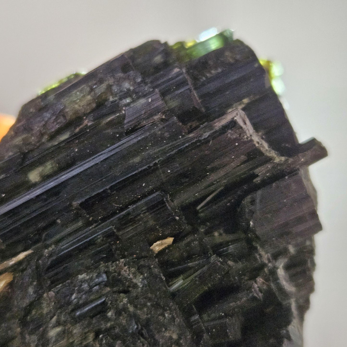 Green, Blue & Black Tourmaline Crystal 98g, Brazilian Tourmaline Specimen