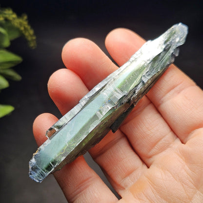 Vivianite Crystal Specimen 18.08g, Terminated Vivianite Crystal, Raw Blue