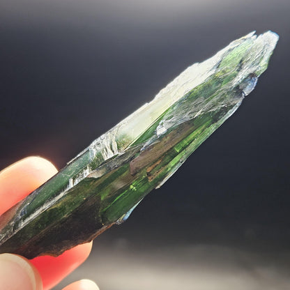 Vivianite Crystal Specimen 18.08g, Terminated Vivianite Crystal, Raw Blue