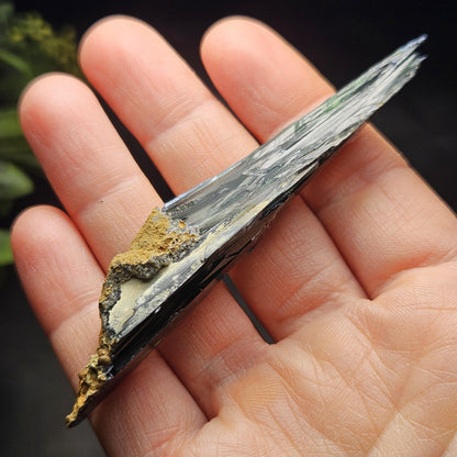 Vivianite Crystal Specimen 18.08g, Terminated Vivianite Crystal, Raw Blue