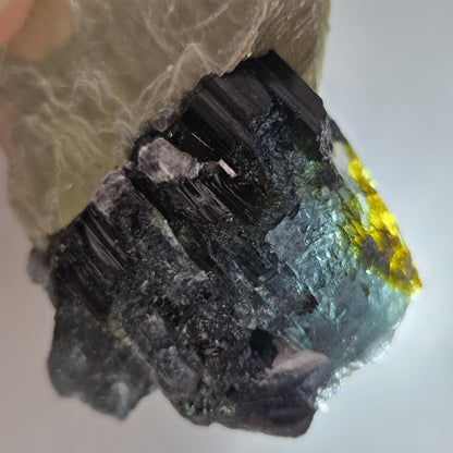 Blue Tourmaline Crystal 62.77g
