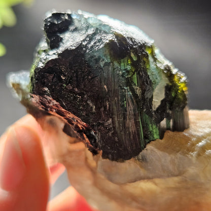 Blue Tourmaline Crystal 62.77g