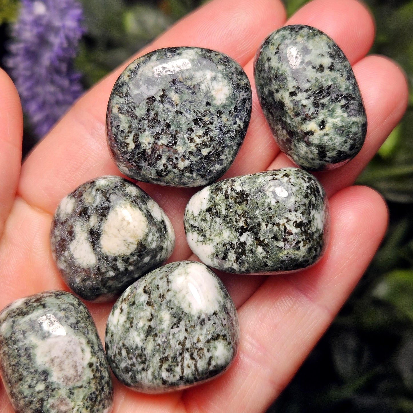 Preseli Bluestone Polished Specimen (0.75"+), Stonehenge Bluestone, Preseli Blue Stone Tumbled Crystal