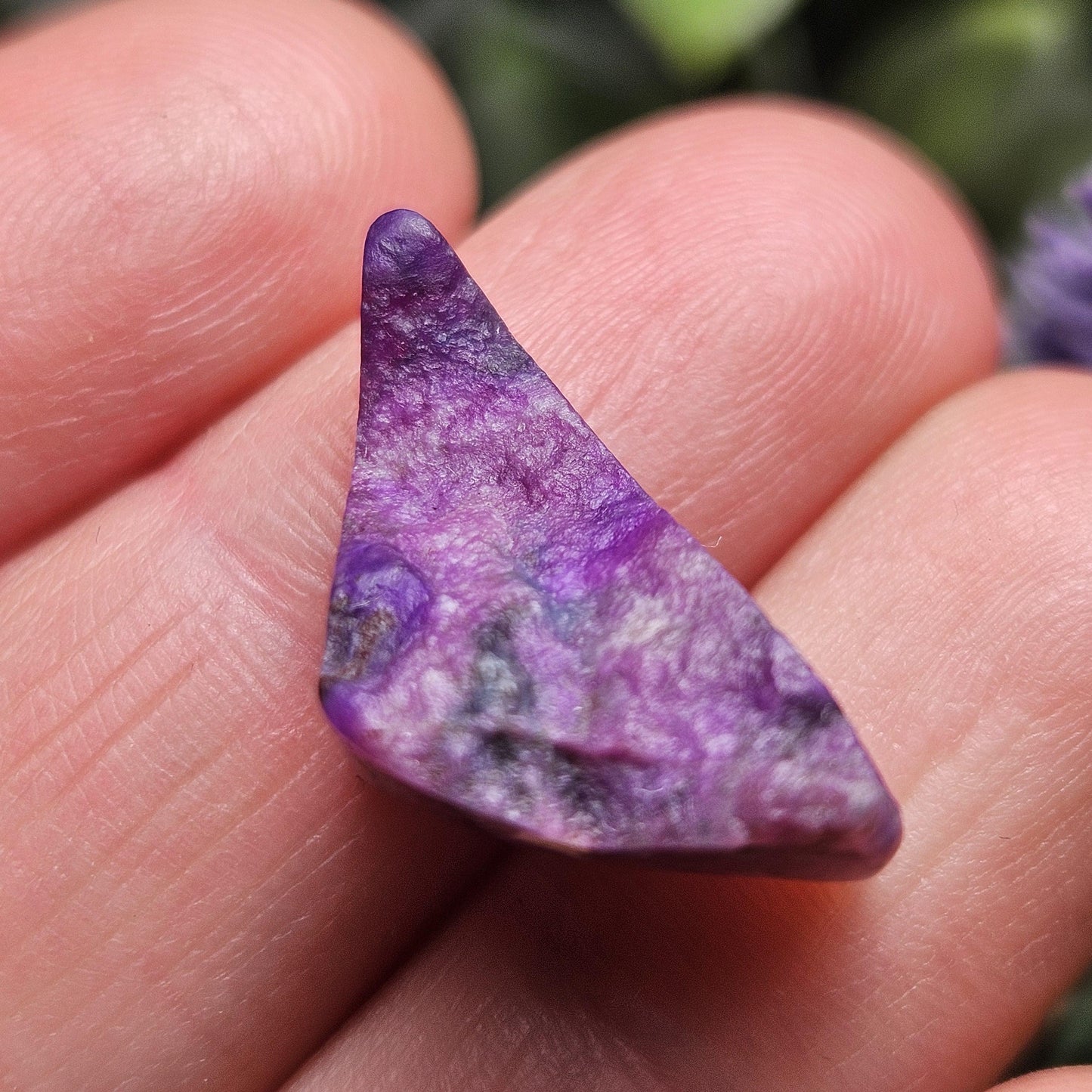 Gel Sugilite Crystal 2.23g, Raw South African Sugilite Stone Specimen