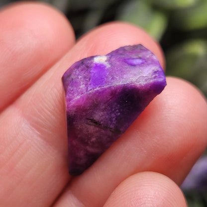 Gel Sugilite Crystal 2.23g, Raw South African Sugilite Stone Specimen
