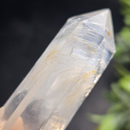 Blue Needle Quartz 51.45g, Colombian Crystal