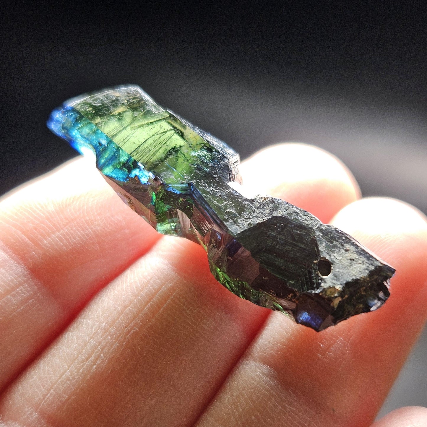 Custom Vivianite Crystal