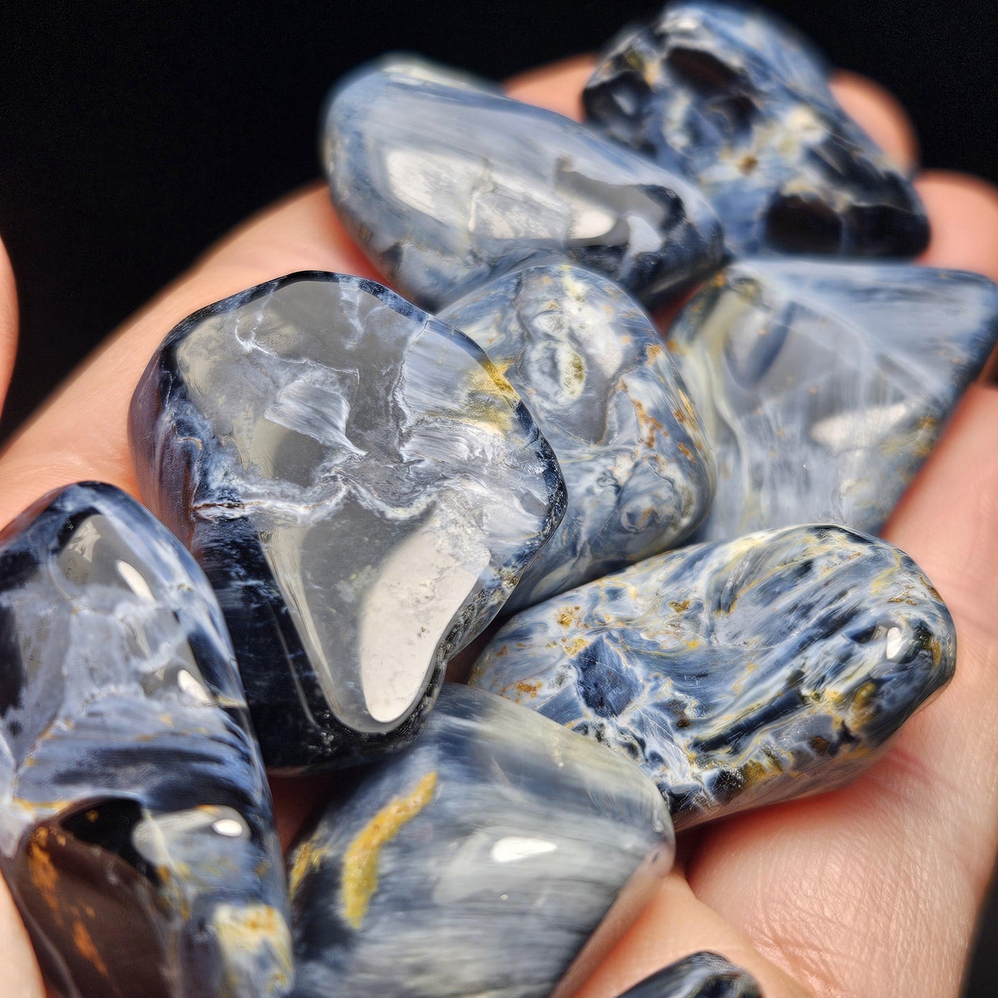 Blue Pietersite Crystal Specimen, Choose Your Size