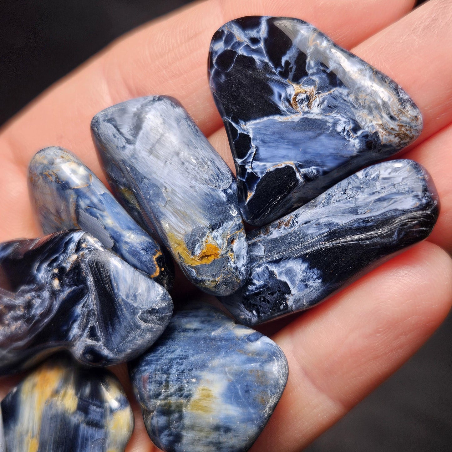 Blue Pietersite Crystal Specimen, Choose Your Size