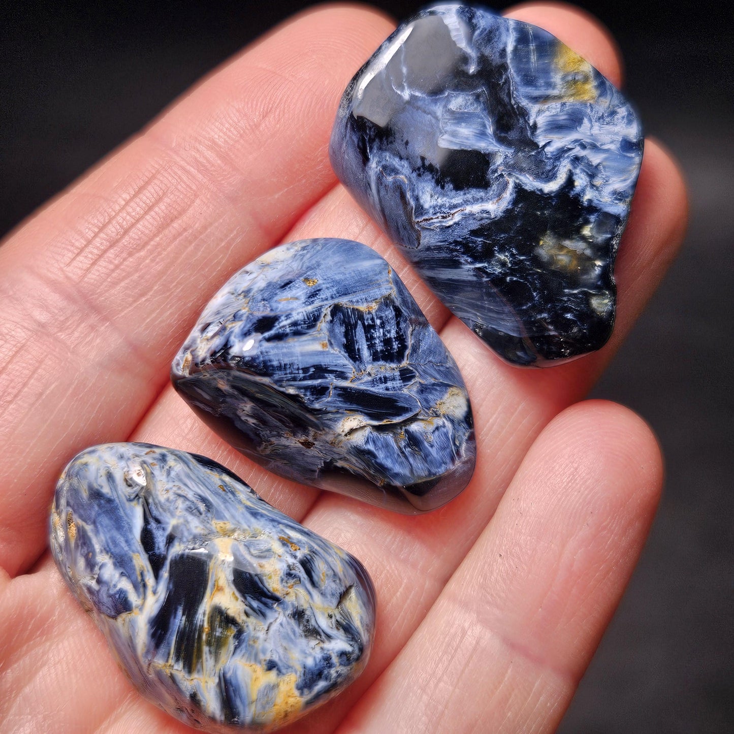 Blue Pietersite Crystal Specimen, Choose Your Size