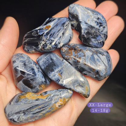 Blue Pietersite Crystal Specimen, Choose Your Size