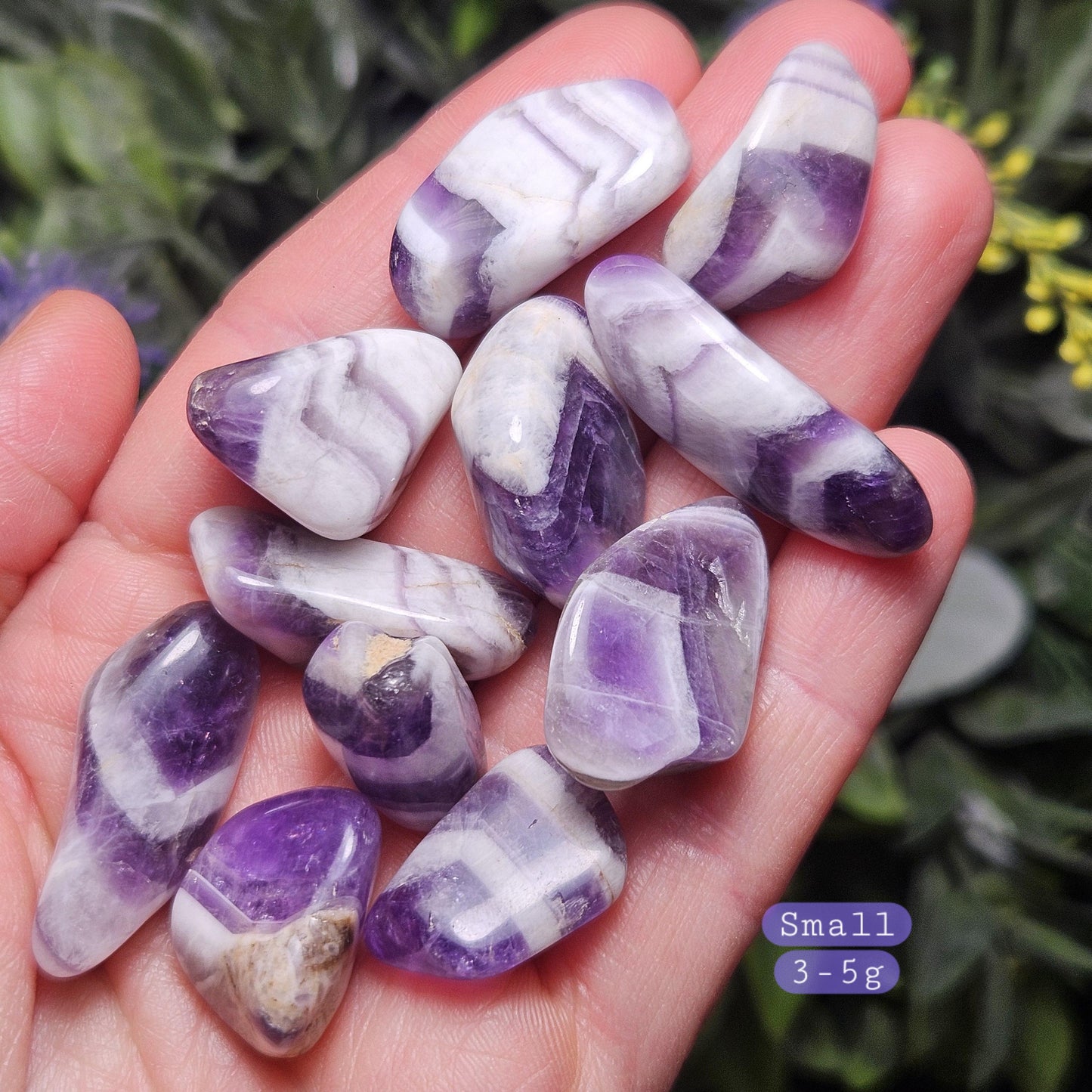 Chevron Amethyst Crystal, Namibian Polished Amethyst, Choose Your Size