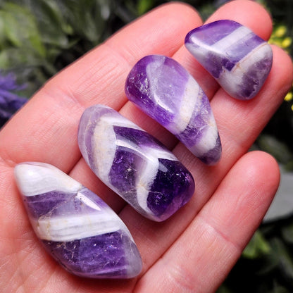 Chevron Amethyst Crystal, Namibian Polished Amethyst, Choose Your Size