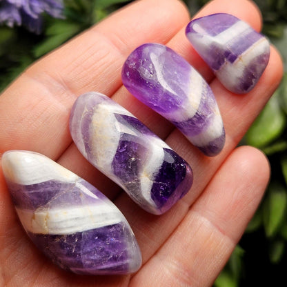 Chevron Amethyst Crystal, Namibian Polished Amethyst, Choose Your Size