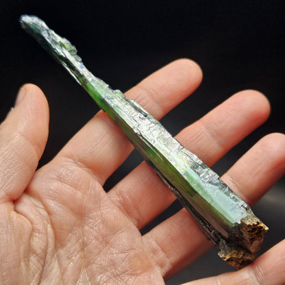 Vivianite Crystal Specimen 31.08g, Terminated Vivianite Crystal, Raw Blue