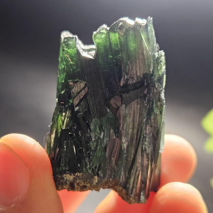Vivianite Crystal Cluster 42.65g, Vivianite Specimen, Raw Blue