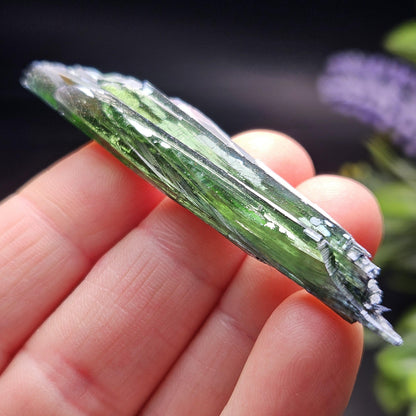 AAA Vivianite Crystal Specimen 7.57g, Terminated Vivianite Crystal, Raw Blue