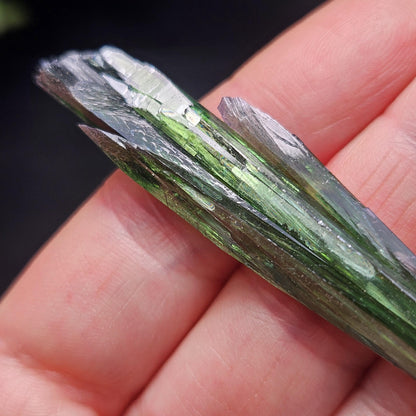 AAA Vivianite Crystal Specimen 7.57g, Terminated Vivianite Crystal, Raw Blue