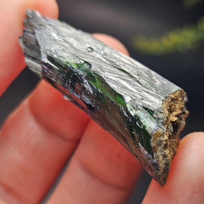 AAA Vivianite Crystal Specimen 8.45g, Terminated Vivianite Crystal, Raw Blue