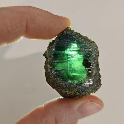 Vivianite Crystal Cluster 18.89g, Vivianite Specimen, Raw Blue