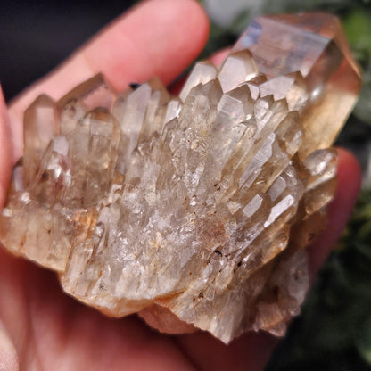 Kundalini Congo Citrine Quartz Cluster 132.59g, Smoky Citrine Crystal Multi