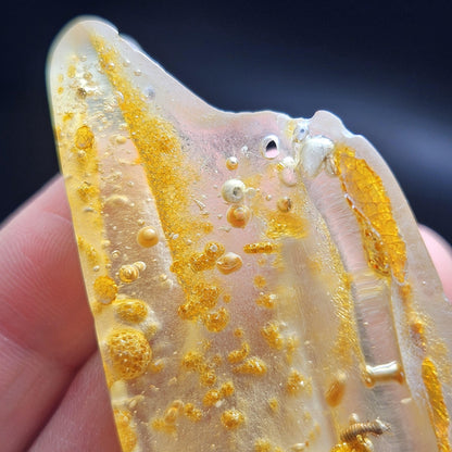 Enhydro Amber with MOVING Bubbles, 6.57g