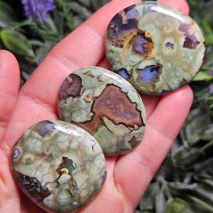 Rainforest Jasper Crystal, Polished Rainforest Jasper Specimen