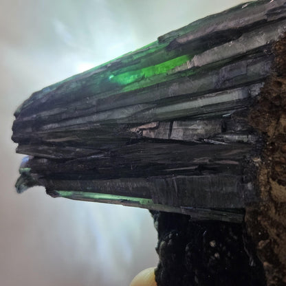 Vivianite Crystal Cluster 92.79g, Vivianite Specimen, Raw Blue