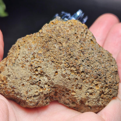 Vivianite Crystal Cluster 92.79g, Vivianite Specimen, Raw Blue