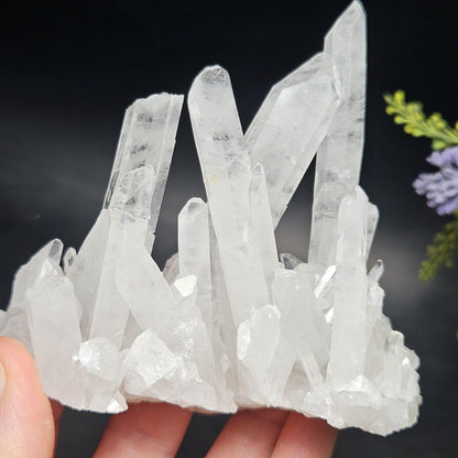 Arkansas Quartz Crystal Cluster, 211 grams