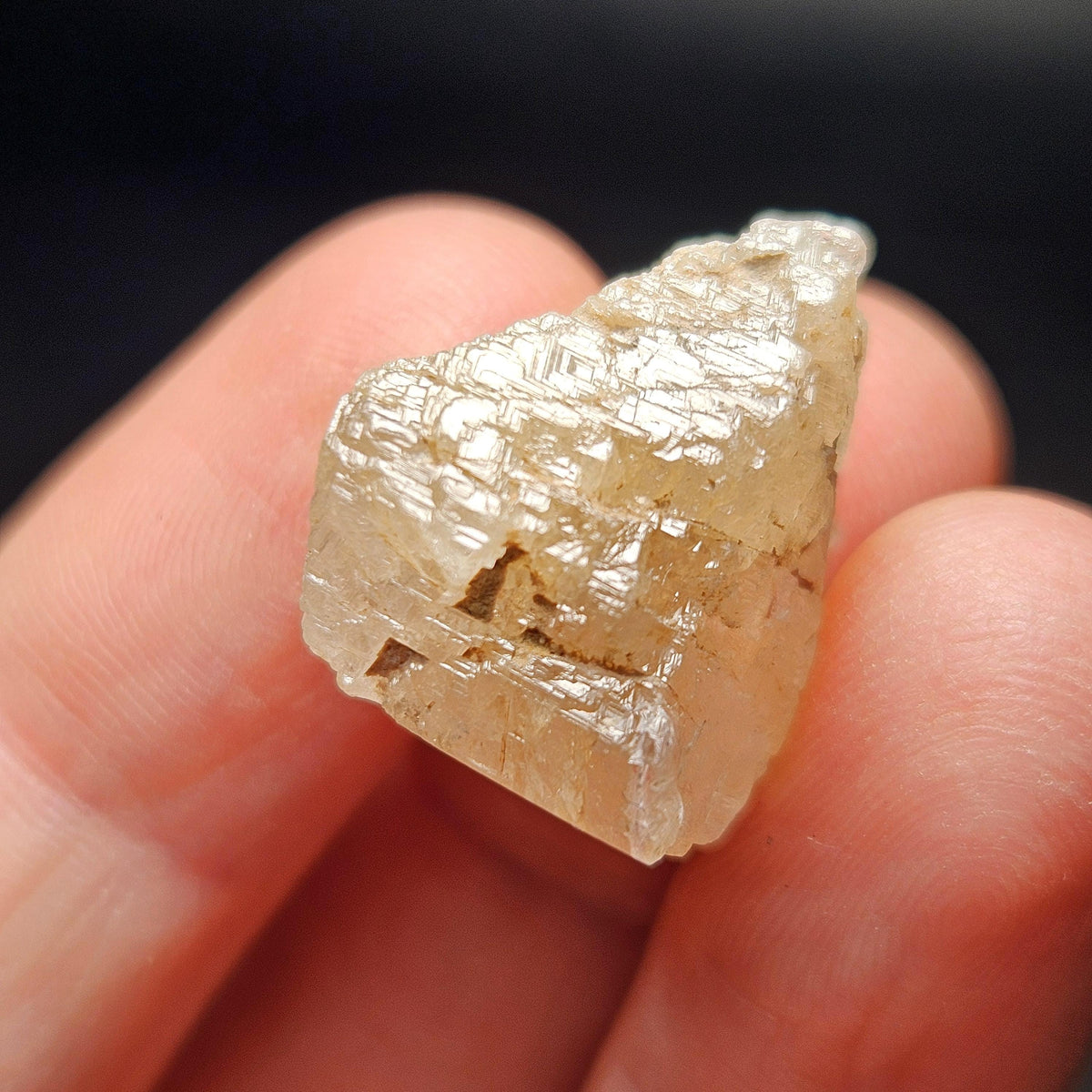 Etched Phenacite Crystal (25.24 carats), Phenakite Crystal Nigeria
