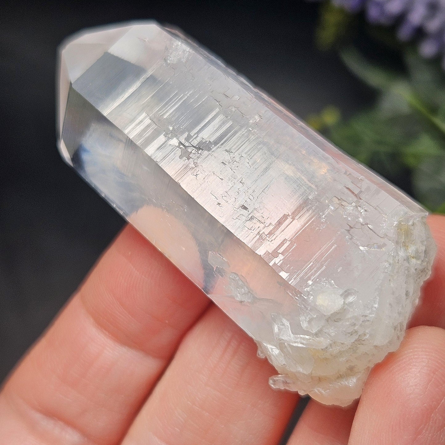Blue Needle Quartz from Colombia 31.4g, Colombian Crystal