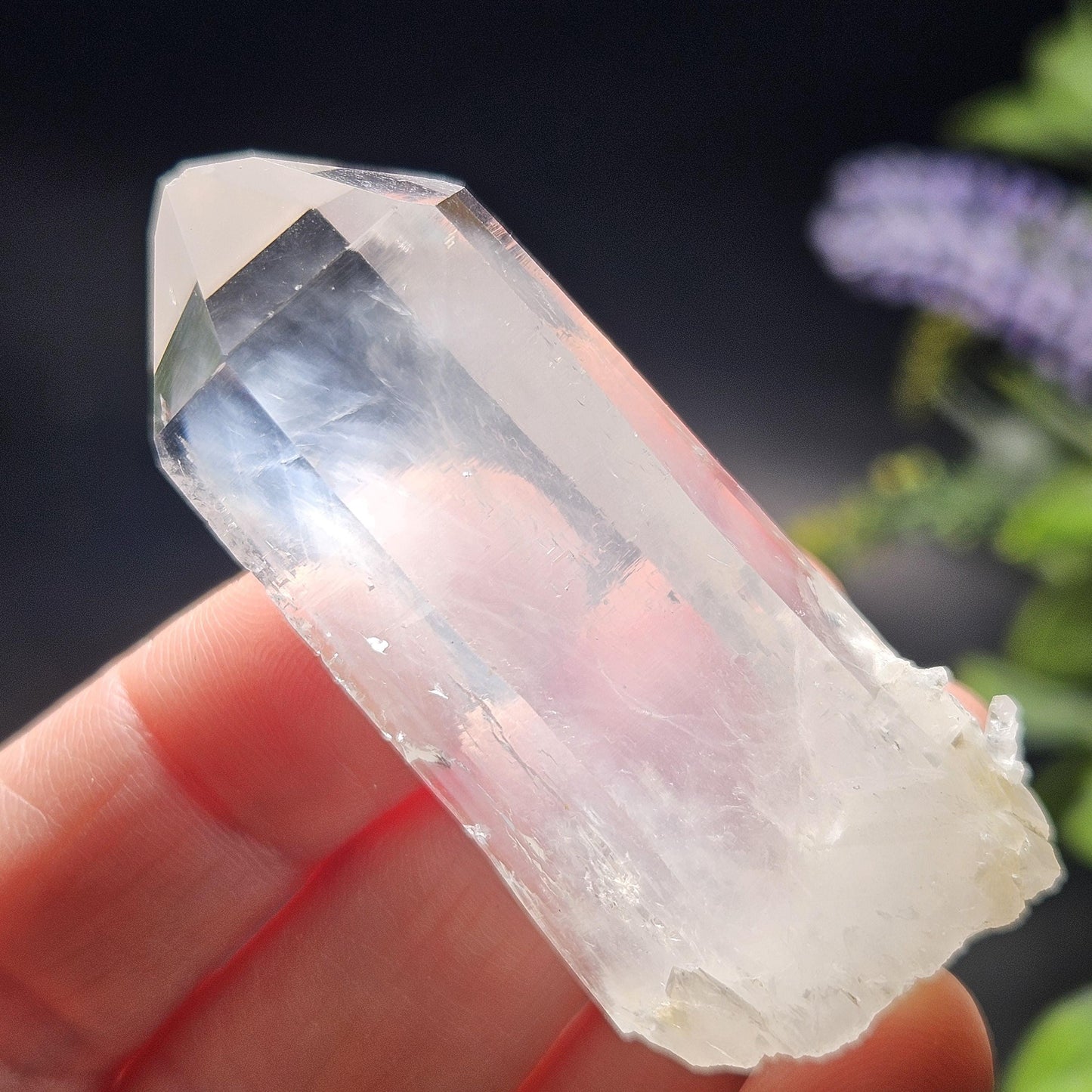 Blue Needle Quartz from Colombia 31.4g, Colombian Crystal