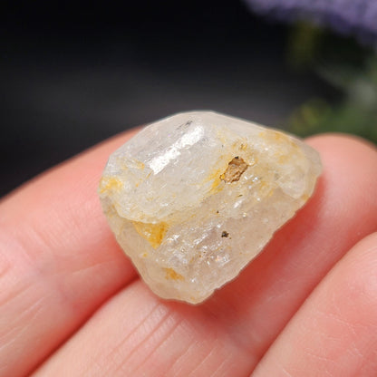 Phenacite Crystal from Nigeria 4.9g, Raw Terminated Phenacite