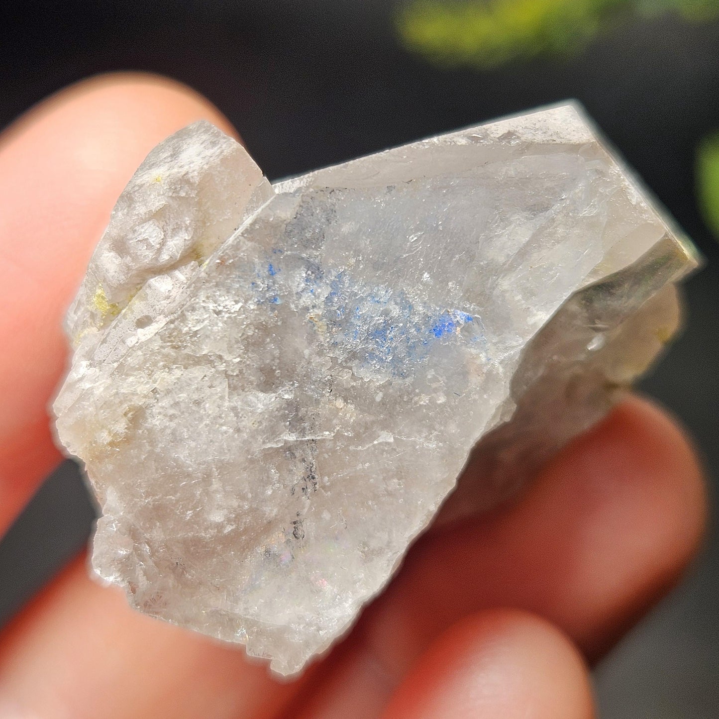 Papagoite Quartz Crystal from South Africa 21.15g