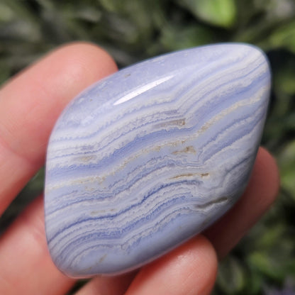 Blue Lace Agate from Namibia (1.25"