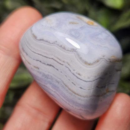 Blue Lace Agate from Namibia (1.25"