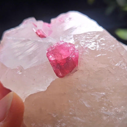 Bubblegum Pink Tourmaline in Quartz from Brazil 115.67g